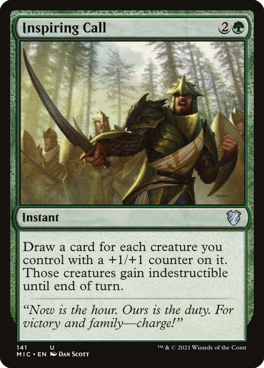MTG Card Title: Inspiring Call MIC/141