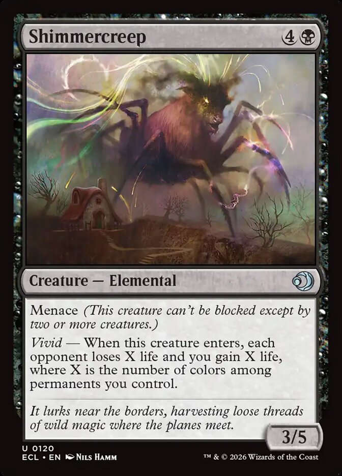 MTG Card Title: Shimmercreep ECL/120