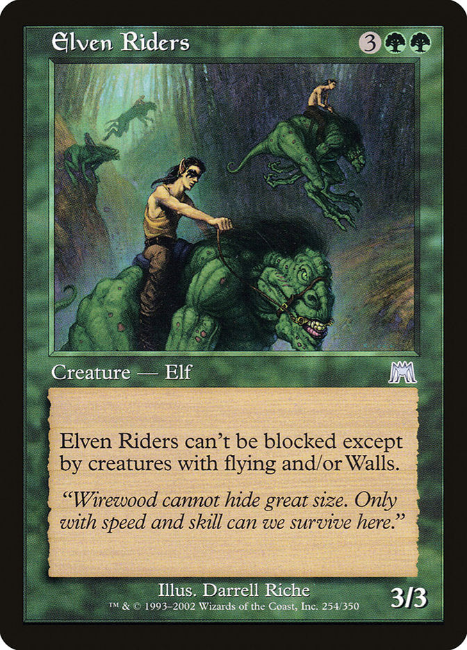 MTG Card Title: Elven Riders ONS/254