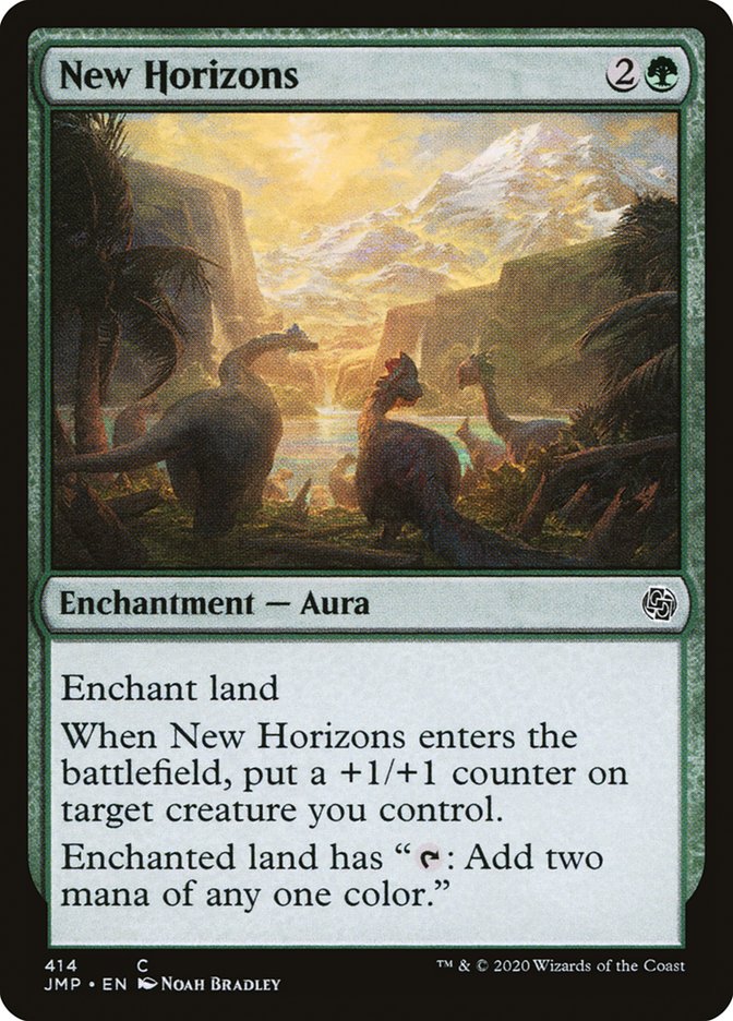 MTG Card Title: New Horizons JMP/414