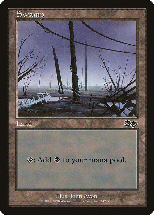 MTG Card Title: Swamp USG/342