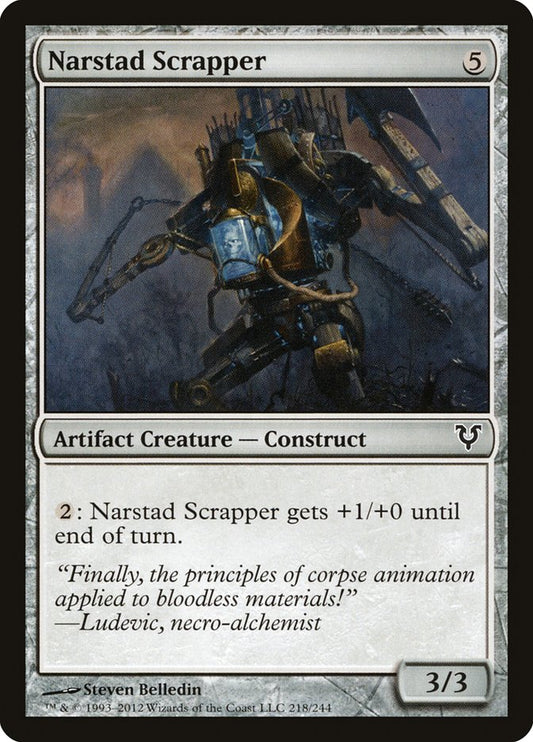 MTG Card Title: Narstad Scrapper AVR/218