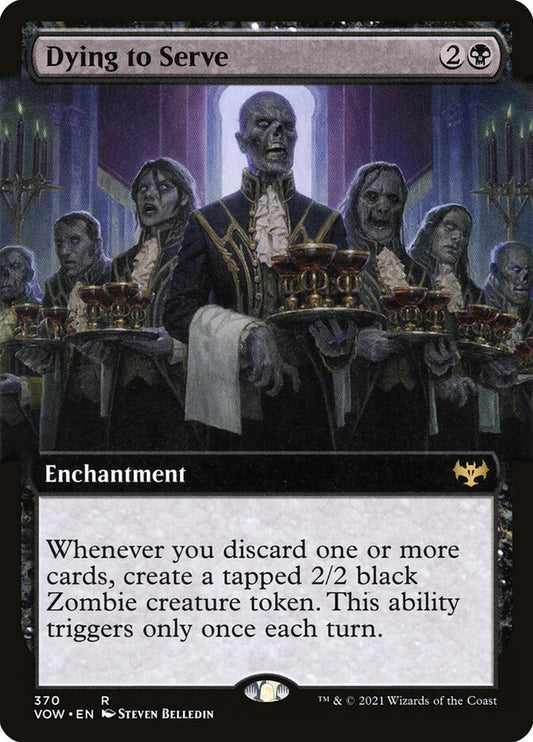 MTG Card Title: Dying to Serve VOW/370