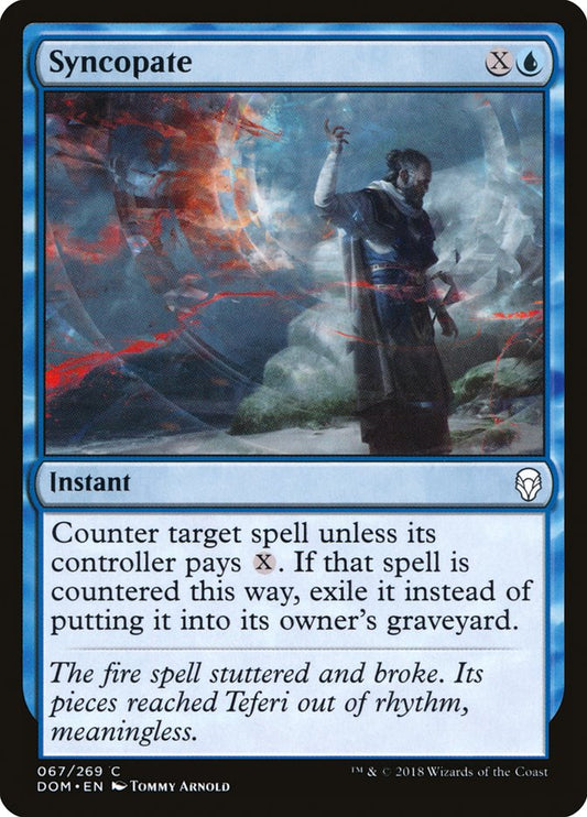 MTG Card Title: Syncopate DOM/67