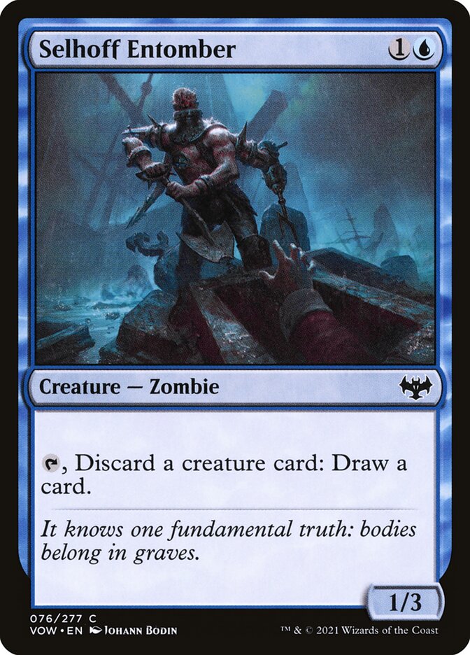 MTG Card Title: Selhoff Entomber VOW/76