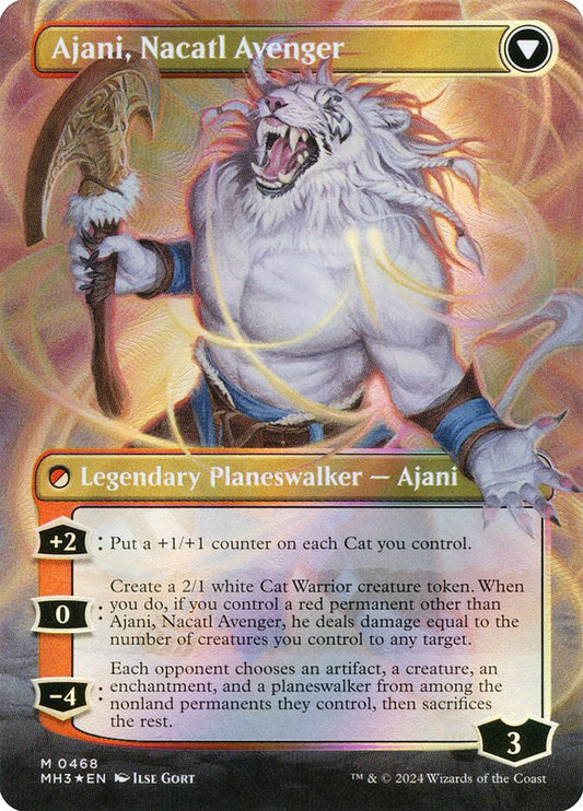 Ajani, Nacatl Pariah // Ajani, Nacatl Avenger MH3/468