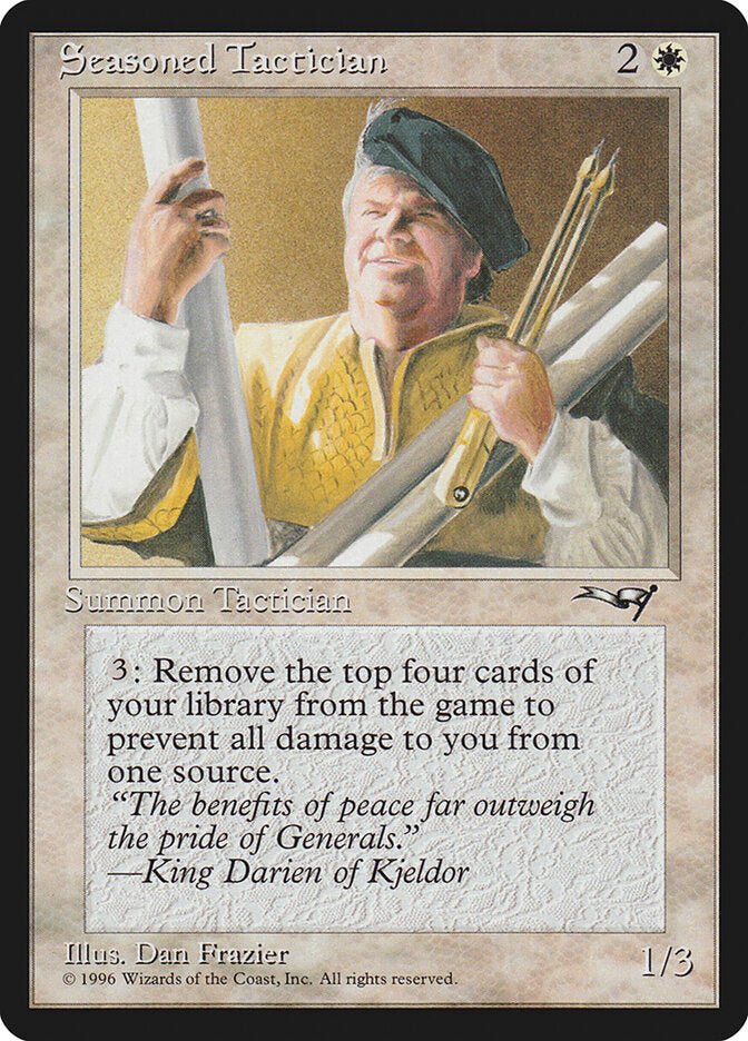MTG Card Title: Seasoned Tactician ALL/17