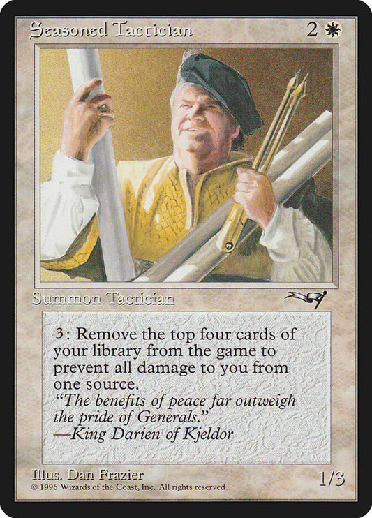 MTG Card Title: Seasoned Tactician ALL/17
