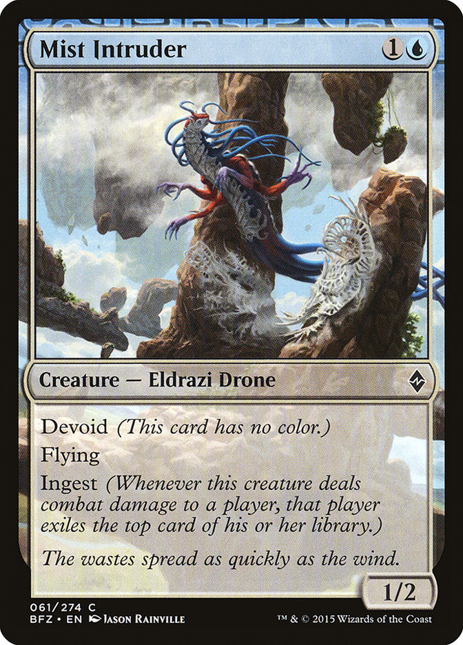 MTG Card Title: Mist Intruder BFZ/61