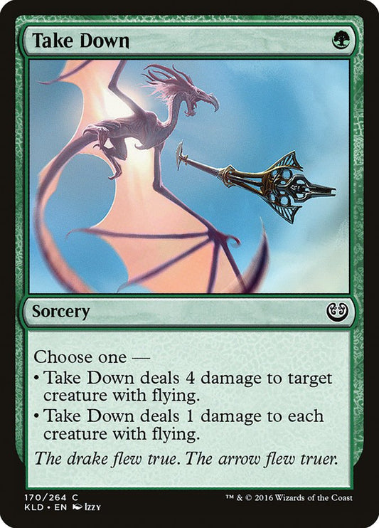 MTG Card Title: Take Down KLD/170