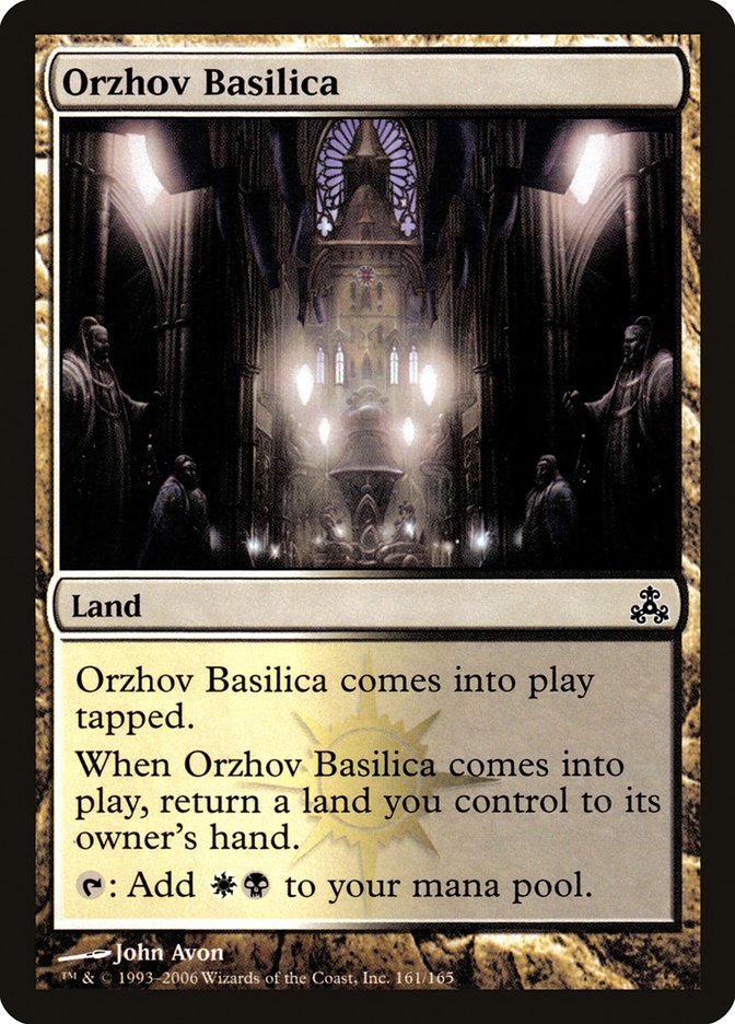 MTG Card Title: Orzhov Basilica GPT/161