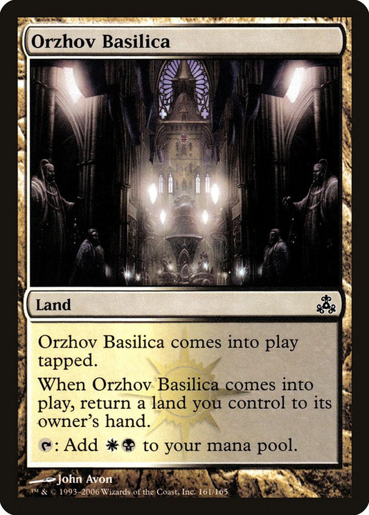 MTG Card Title: Orzhov Basilica GPT/161