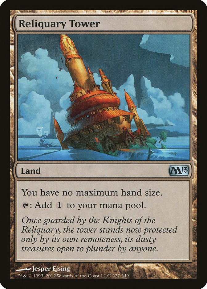 MTG Card Title: Reliquary Tower M13/227