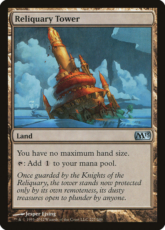 MTG Card Title: Reliquary Tower M13/227