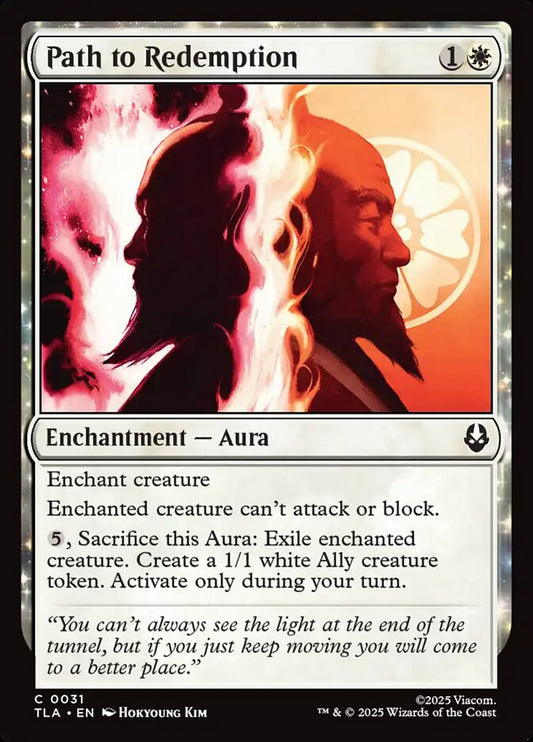MTG Card Title: Path to Redemption TLA/31