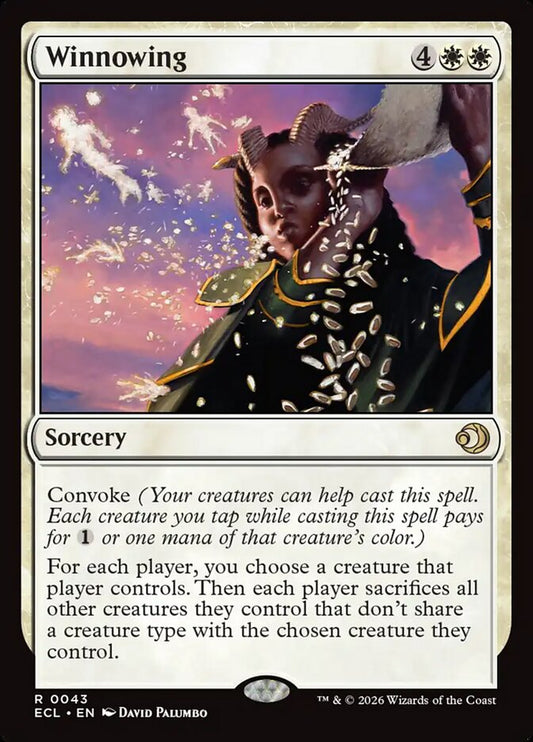 MTG Card Title: Winnowing ECL/43