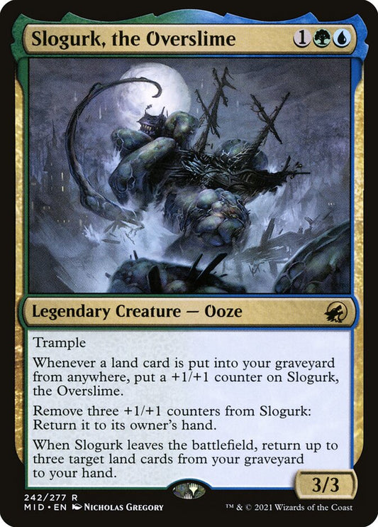 MTG Card Title: Slogurk, the Overslime MID/242