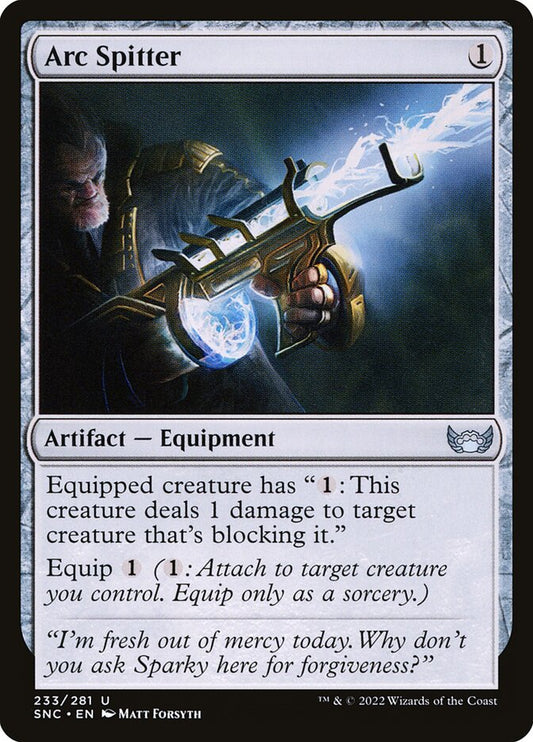 MTG Card Title: Arc Spitter SNC/233
