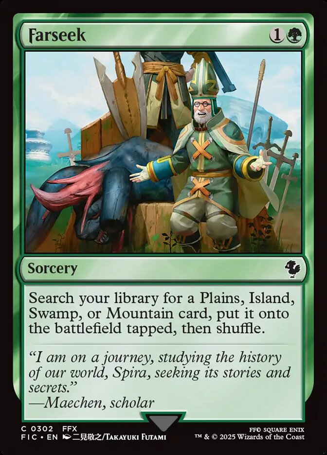MTG Card Title: Farseek FIC/302