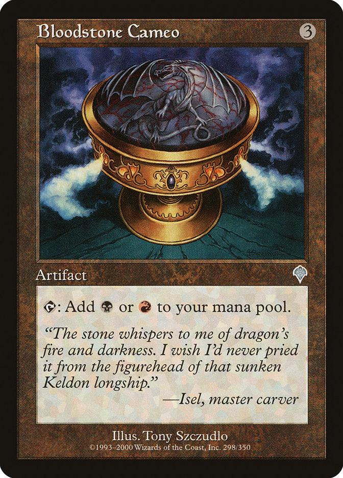 MTG Card Title: Bloodstone Cameo INV/298