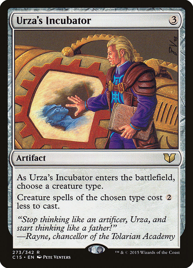 MTG Card Title: Urza's Incubator C15/273