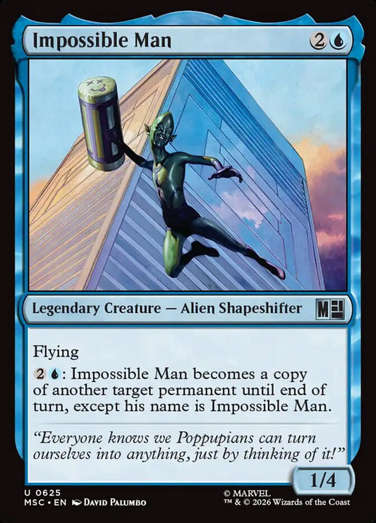 MTG Card Title: Impossible Man MSC/625