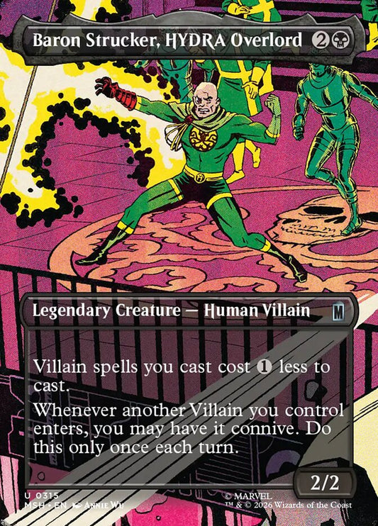 MTG Card Title: Baron Strucker, HYDRA Overlord MSH/315