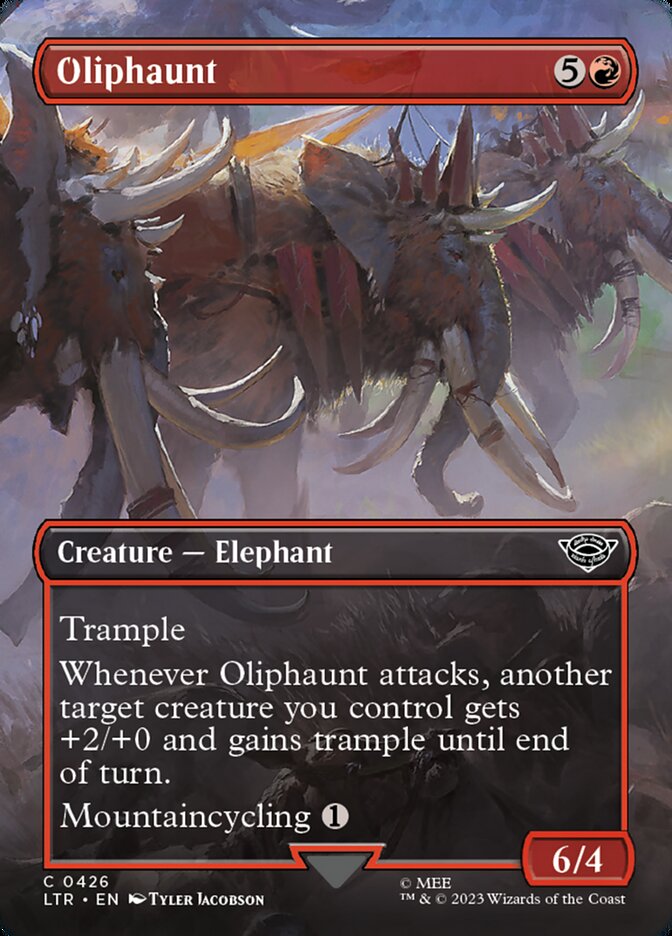 MTG Card Title: Oliphaunt LTR/426
