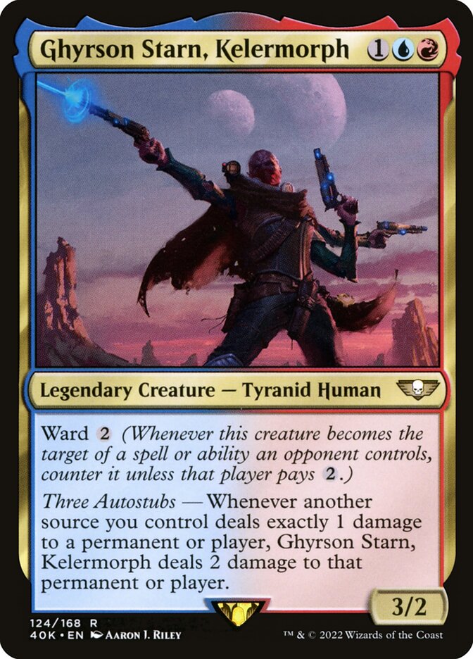 MTG Card Title: Ghyrson Starn, Kelermorph 40K/124