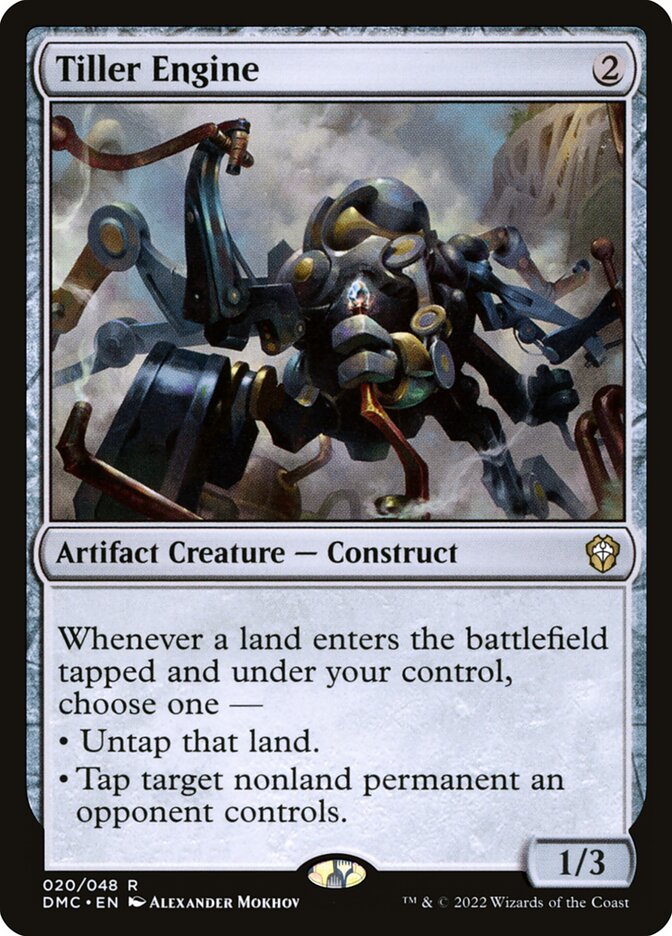 MTG Card Title: Tiller Engine DMC/20