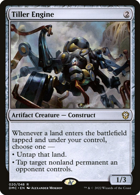 MTG Card Title: Tiller Engine DMC/20