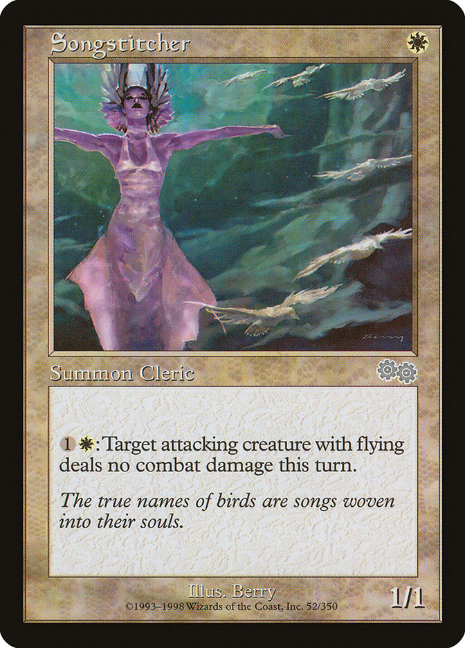 MTG Card Title: Songstitcher USG/52