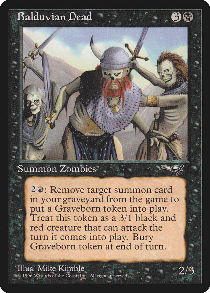 MTG Card Title: Balduvian Dead ALL/43