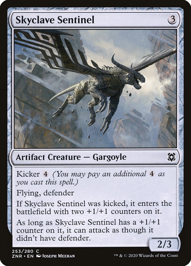 MTG Card Title: Skyclave Sentinel ZNR/253