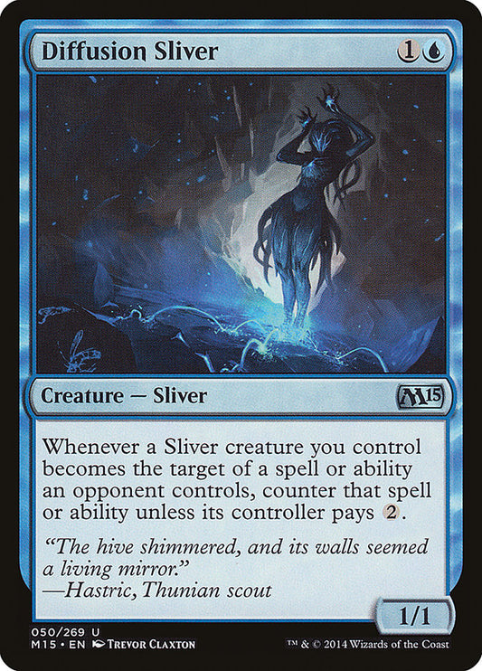 MTG Card Title: Diffusion Sliver M15/50