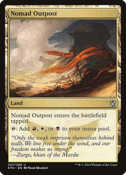 MTG Card Title: Nomad Outpost KTK/237
