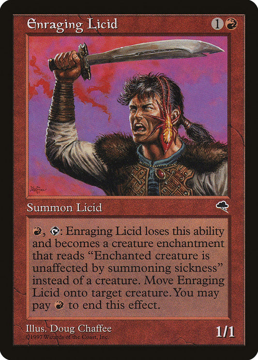 MTG Card Title: Enraging Licid TMP/171