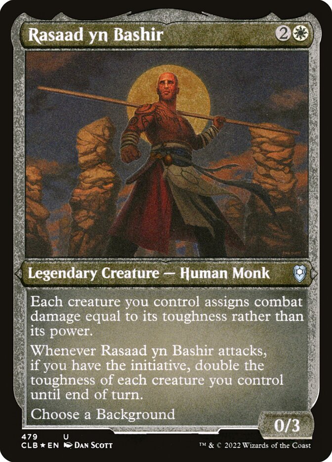 MTG Card Title: Rasaad yn Bashir CLB/479