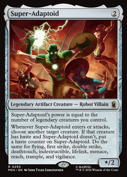 MTG Card Title: Super-Adaptoid MSH/250