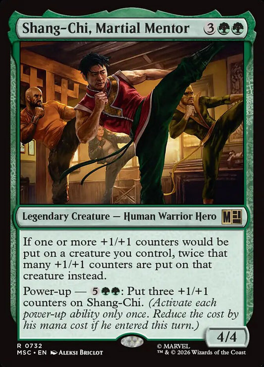 MTG Card Title: Shang-Chi, Martial Mentor MSC/732
