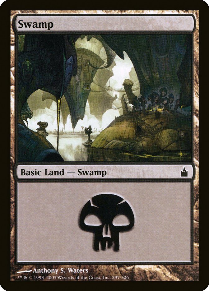 MTG Card Title: Swamp RAV/297