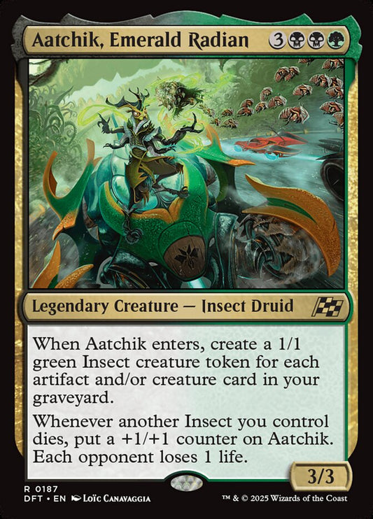 MTG Card Title: Aatchik, Emerald Radian DFT/187