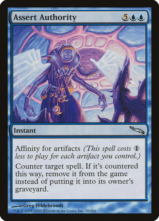 MTG Card Title: Assert Authority MRD/30