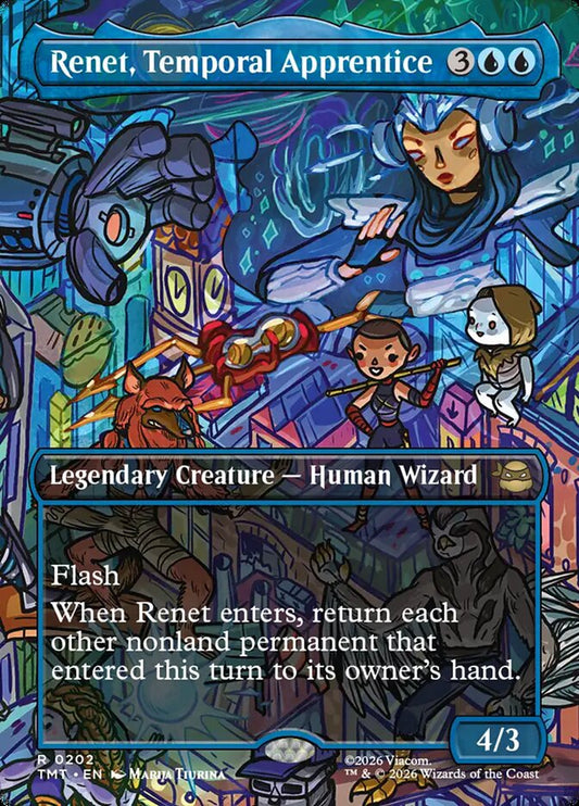 MTG Card Title: Renet, Temporal Apprentice TMT/202