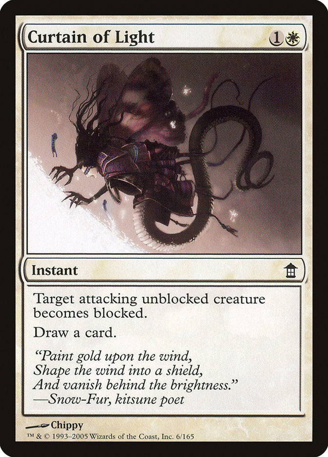 MTG Card Title: Curtain of Light SOK/6