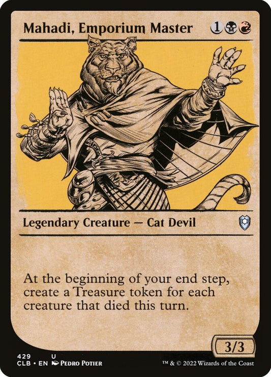 MTG Card Title: Mahadi, Emporium Master CLB/429