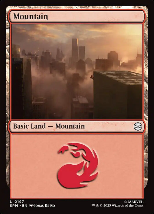 MTG Card Title: Mountain SPM/197