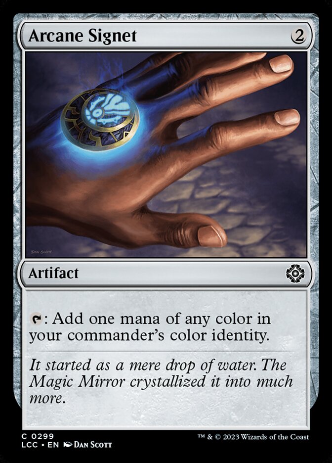 MTG Card Title: Arcane Signet LCC/299