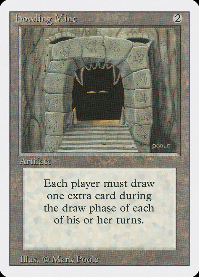 MTG Card Title: Howling Mine 3ED/251