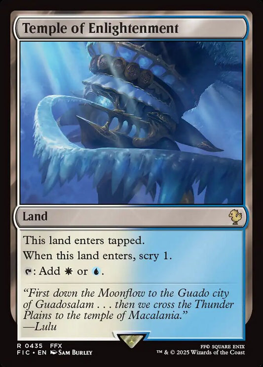 MTG Card Title: Temple of Enlightenment FIC/435